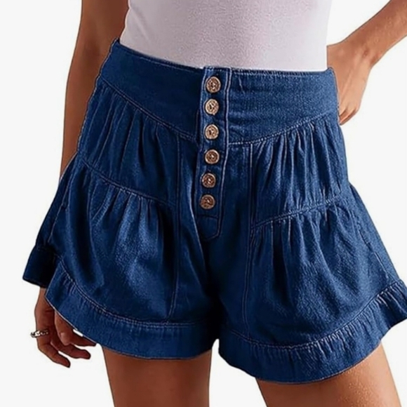 Cicy Bell Pants - Cicy Bell Soft Denim High-Waisted Women Shorts Size 6?